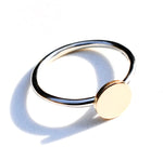 Gold Circle Ring