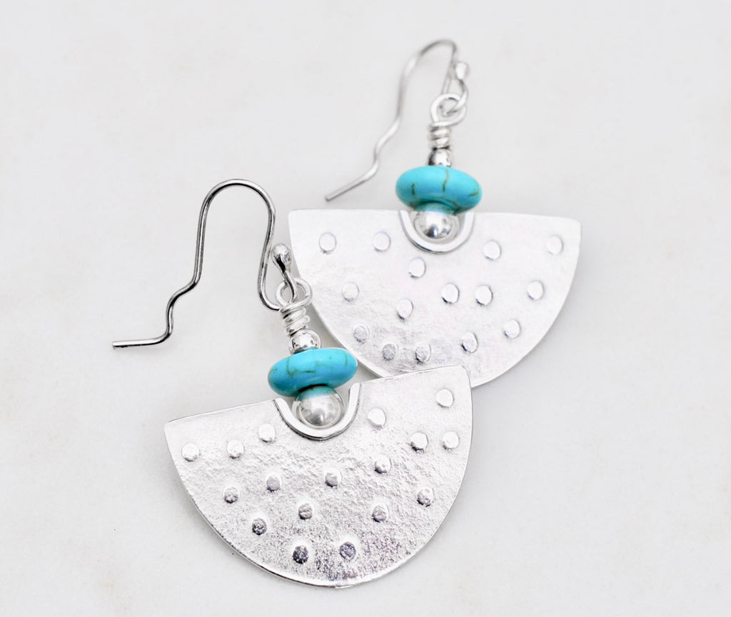 Amulet Sterling Silver Earrings