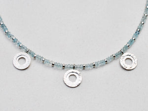 Inner Circle Necklace in Sterling Silver and Gold